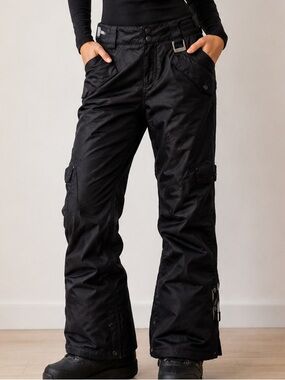 Ocean & Earth Waterproof Snow Ski Snowboard Pants Black XS